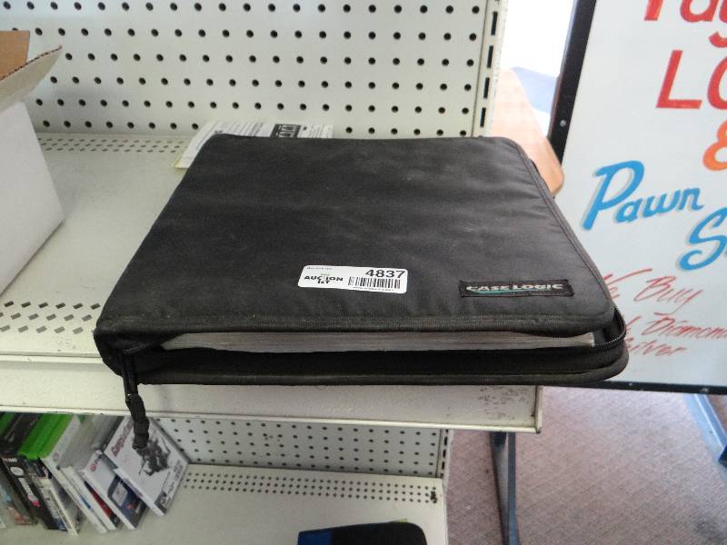 lot 4837 image: CD case w various cds