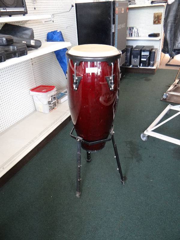 lot 4879 image: Aspire Congo drum handcrafted in Thailand