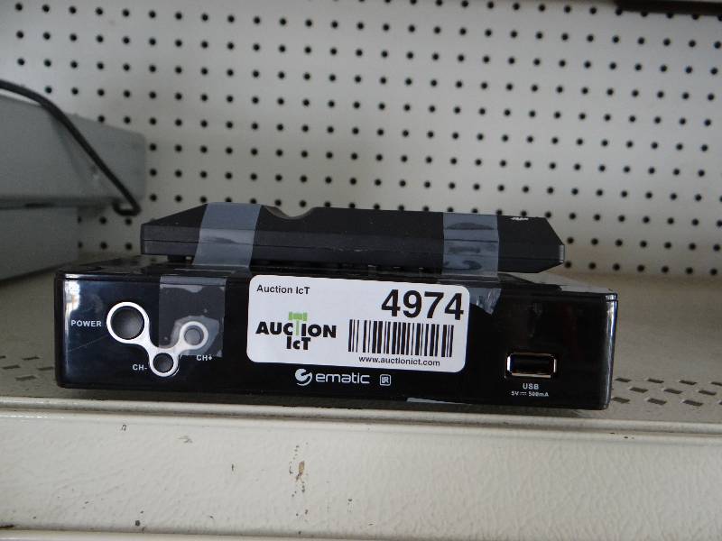 lot 4974 image: Ematic set top box