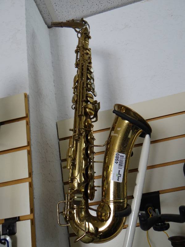 lot 4989 image: Jenkins American Saxophone