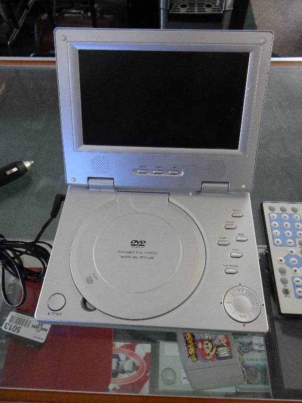 lot 5016 image: Protron portable dvd player w remote