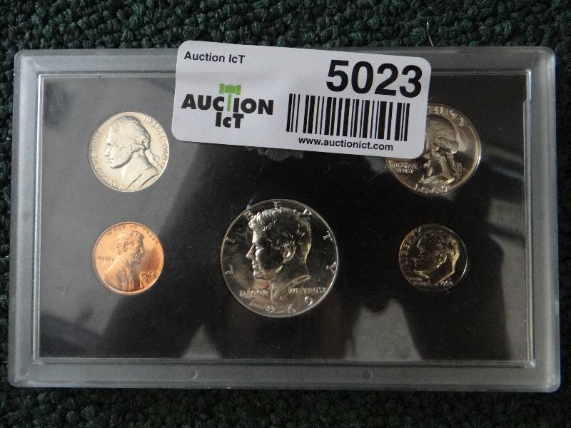 lot 5023 image: United States Proof Set. Packaged by U.S. Mint