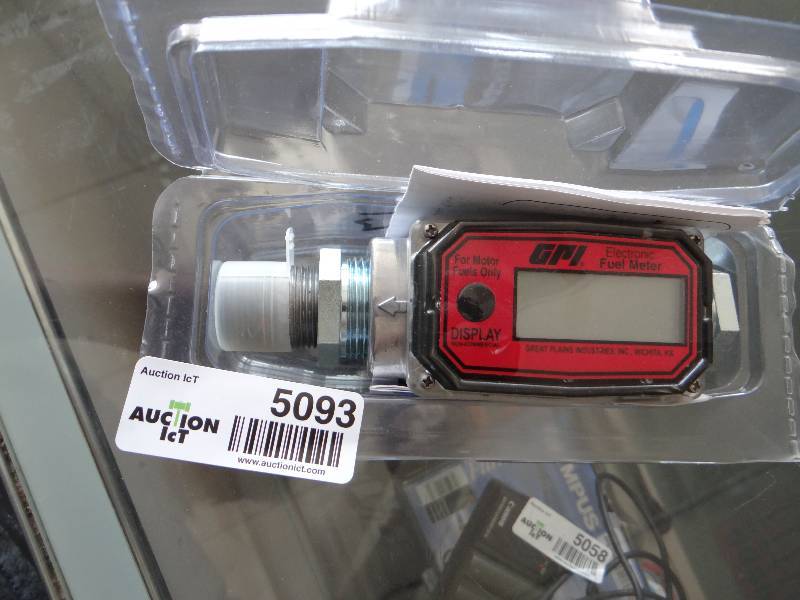 lot 5093 image: GPI electronic fuel meter