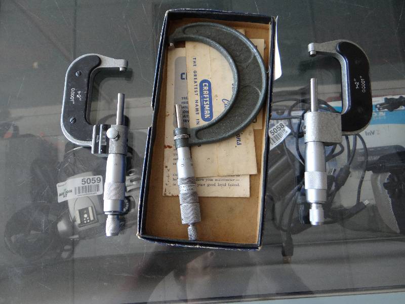 lot 5094 image: Craftsman micrometers