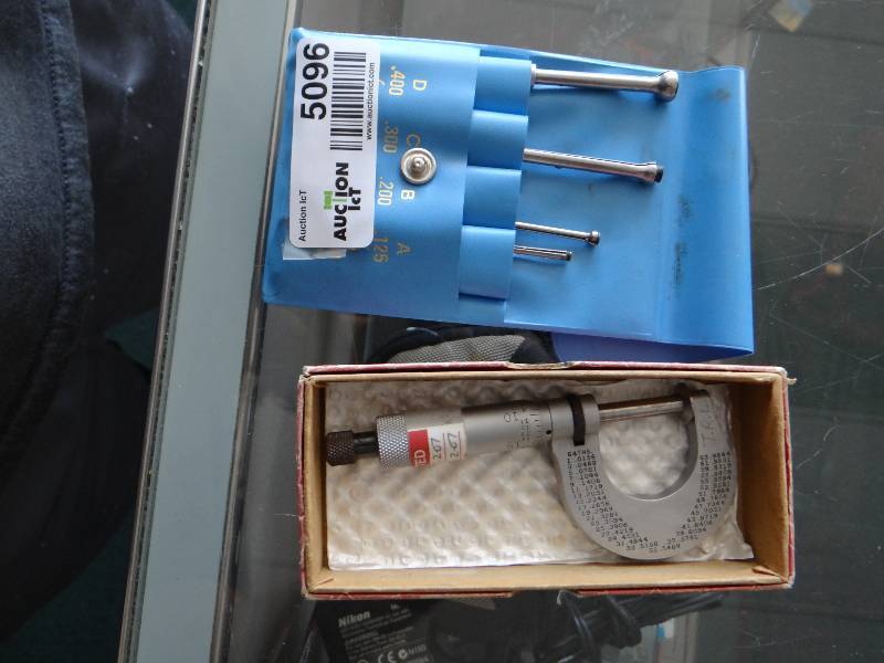 lot 5096 image: Micrometer & heads
