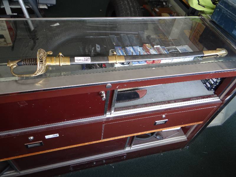 lot 5126 image: U.S. sword w 31 inch blade