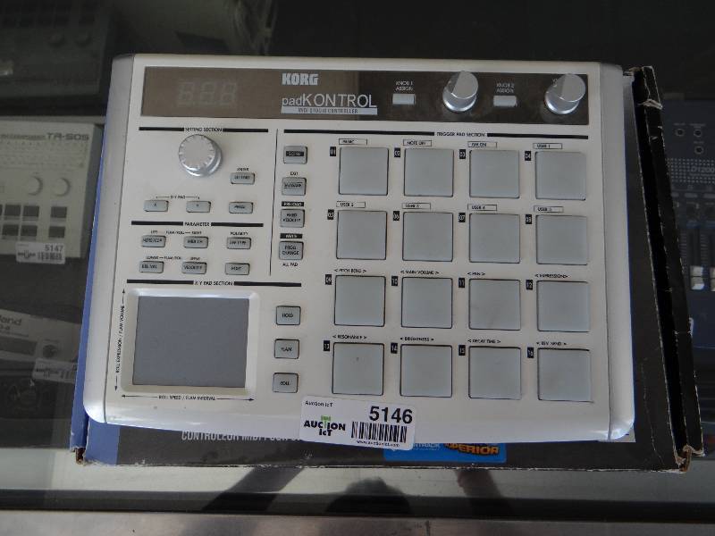 lot 5146 image: Korg midi studio controller