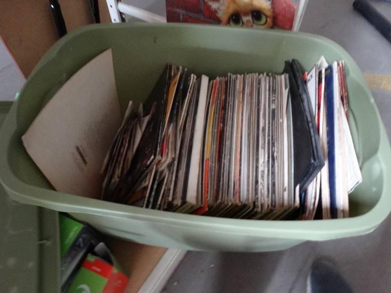 lot 13366 image: Lot of records Steve miller band, Styx 11, A group called smith, man, & many more.