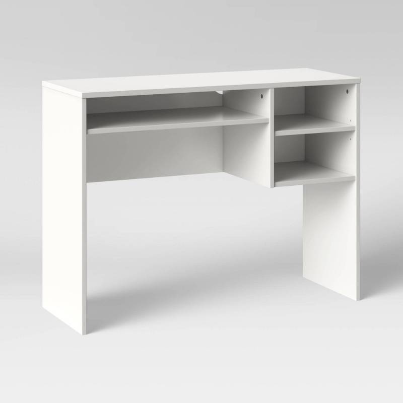 lot 19553 image: Student Writing Desk with Storage White - Room Essentials��