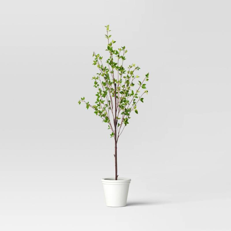 lot 19677 image: 72 Ficus Artificial Tree - Threshold�� designed with Studio McGee - Retail $150