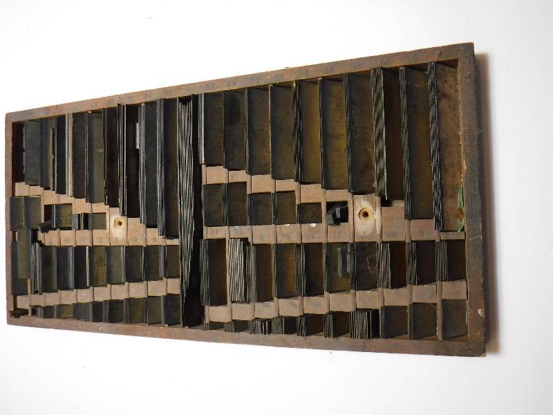 lot 7036 image: antique printing press equipment