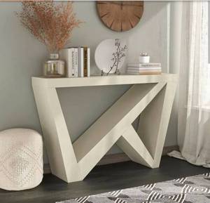 lot 20138 image: Furniture of America Console Table - Model IDI-233183 - Retail $250