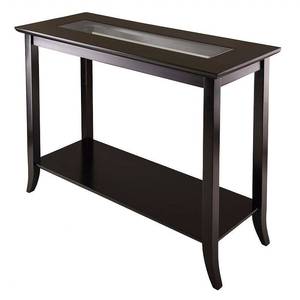 lot 20169 image: Winsome Genoa Console Table  Espresso Finish - Retail $358
