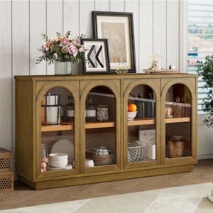lot 20228 image: Modern Sideboard Cabinet N715P290642B - Retail $450