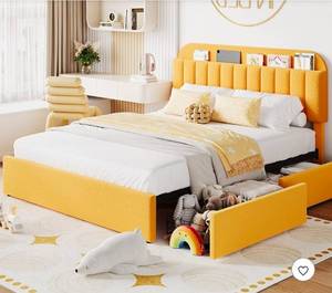 lot 20232 image: Garvee PHO_34A3C.I Full Size Bed - Retail $299