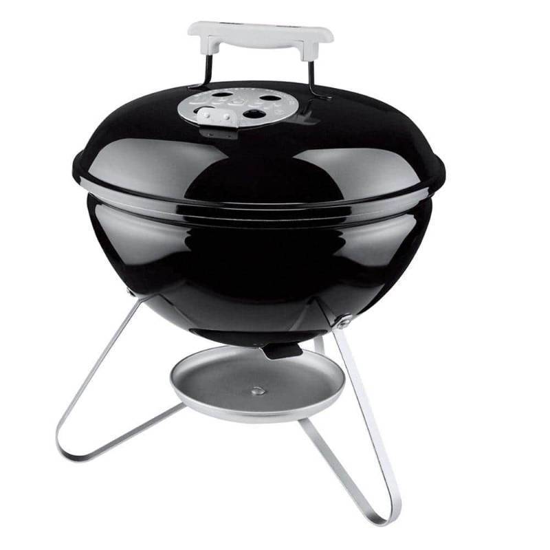 lot 20010 image: Weber 14 in. Smokey Joe Charcoal Grill Black