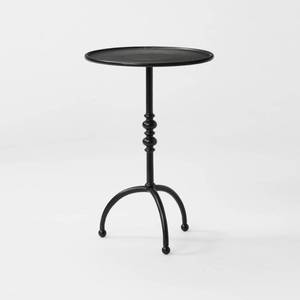 lot 20259R image: Traditional Cast Iron Side Table - Threshold�� designed with Studio McGee - Retail $160