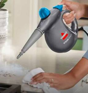 lot 20314A image: Bissell Steam Shot Deluxe Handheld Cleaner 4155Y - Retail $50