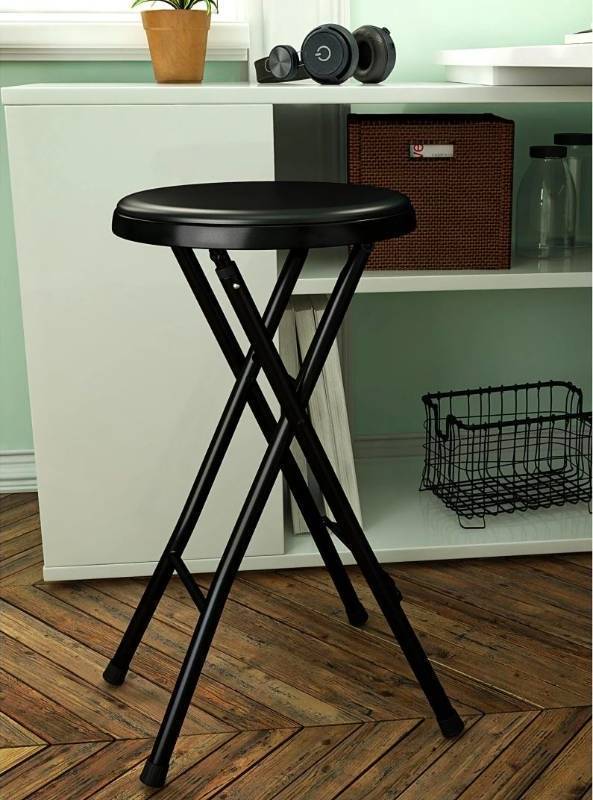 lot 20122 image: Peakform Vinyl Padded Folding Stool 2 pk&nbsp