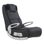 X Rocker, 5143601, II SE 2.1 Black Leather Floor Video Gaming Chair, 27.8 x 18.5 x 17.5, Black (B002S7H920) Retail - $250
