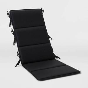 lot 20506 image: 18x42 Solid Adirondack Cushion Black - Room Essentials�� - Retail $35