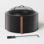 Wood Burning Fire Pit Black - Thresholdâ¢ - Retail: $250