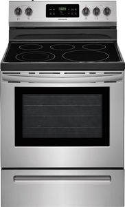 lot 20530 image: Frigidaire Stainless Steel Electric Range - Retail $400