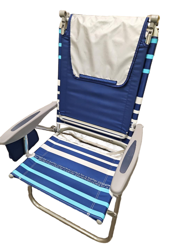 lot 19989 image: Deluxe Beach Chair with Headrest&nbsp