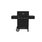 Char-Broil 4 Burner 25000 BTU Gas Grill 463351125 Black/Silver - Retail: $350