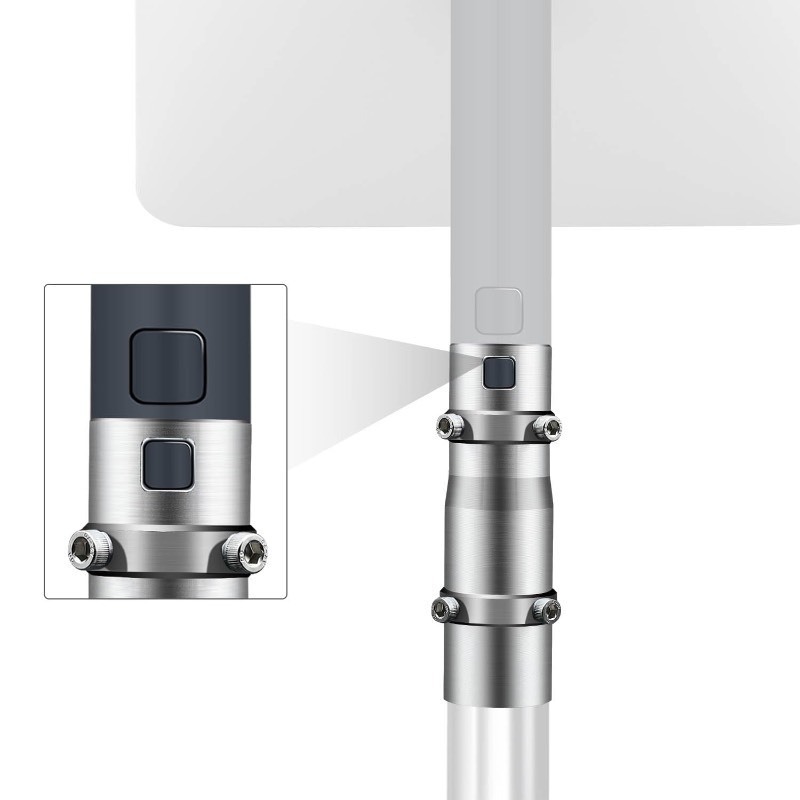 lot 1018444 image: VTUIFBT Starlink Pipe Mount Adapter,for V2 Rectangular Starlink Satellite Dish Antenna,Adjustable Inside Diameter Starlink Pole Mount Adapter,for Starlink,TV Mast and Satellite Mast - Retail $3,782