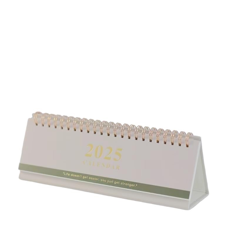lot 1018550 image: Small desk calendar 2025, 2025 desk calendar, November 2024-December 2025, 14 Months, Mini Flip-Up Vertical Calendar��Heavy paper with perforated binding.Desktop Calendar for Office or Home (navy blue) - Retail $7,917