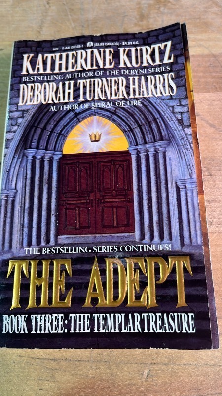lot 1019111 image: The Templar Treasure (The Adept, Book 3)