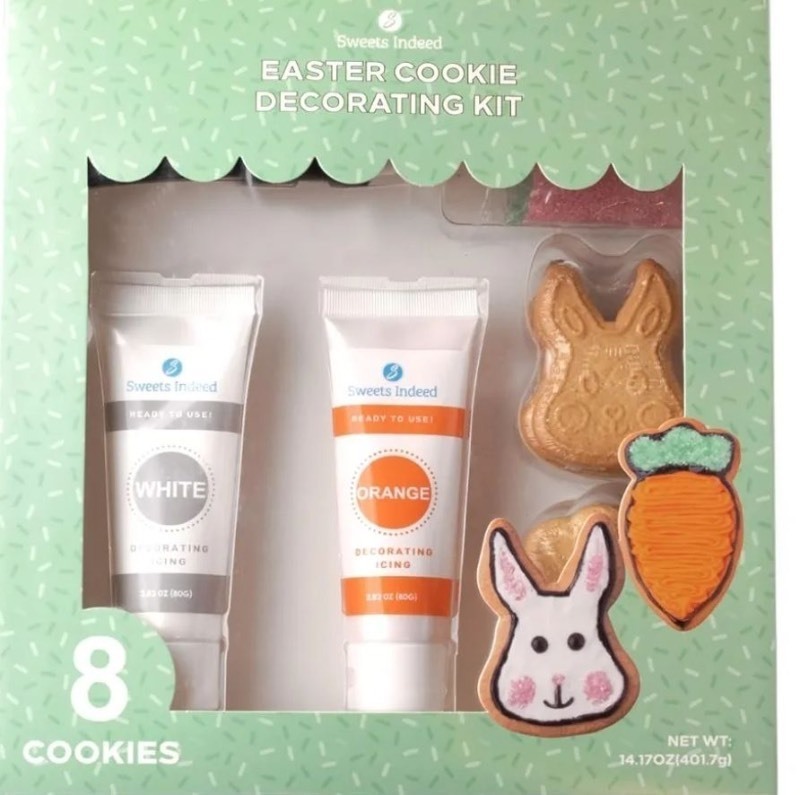 lot 1019314 image: Easter Cookie Decorating Kit by Sweets Indeed - Retail $19