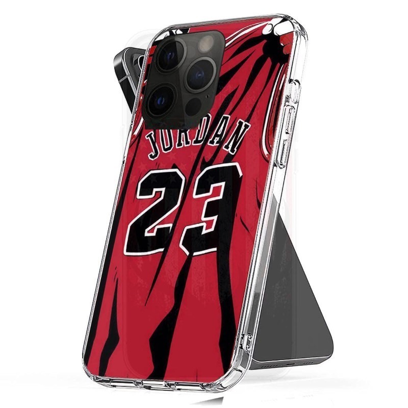 lot 1020188 image: Thaimanh Phone Case Compatible with iPhone 14 Pro Max Basketball 23 Shock Accessories Scratch Waterproof Cover - Retail $2,148