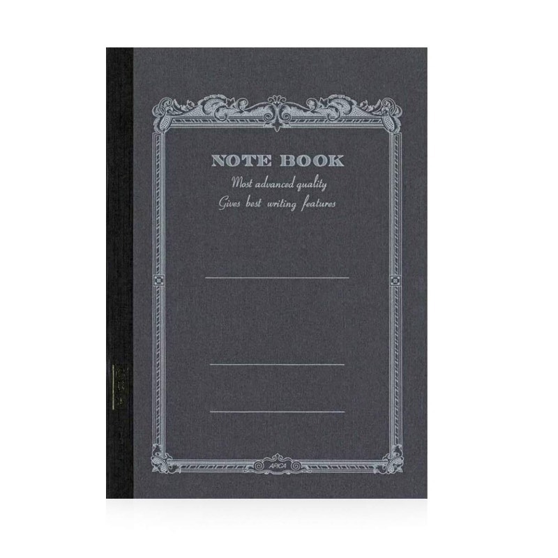 lot 1020304 image: Apica Notebook CD15 Steel Grey- 7x10 - Retail $5