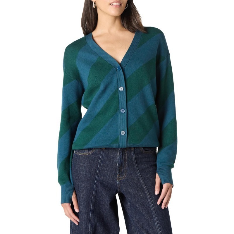 lot 1020447 image: The Drop Women��s Legion BlueRain Forest Cardigan by takkunda, S - Retail $14,997