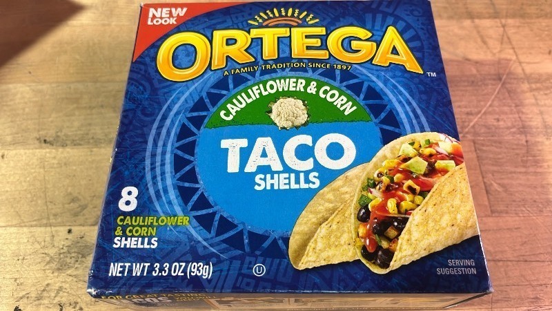 lot 1020522 image: Ortega Cauliflower & Corn Taco Shells - 8 Count