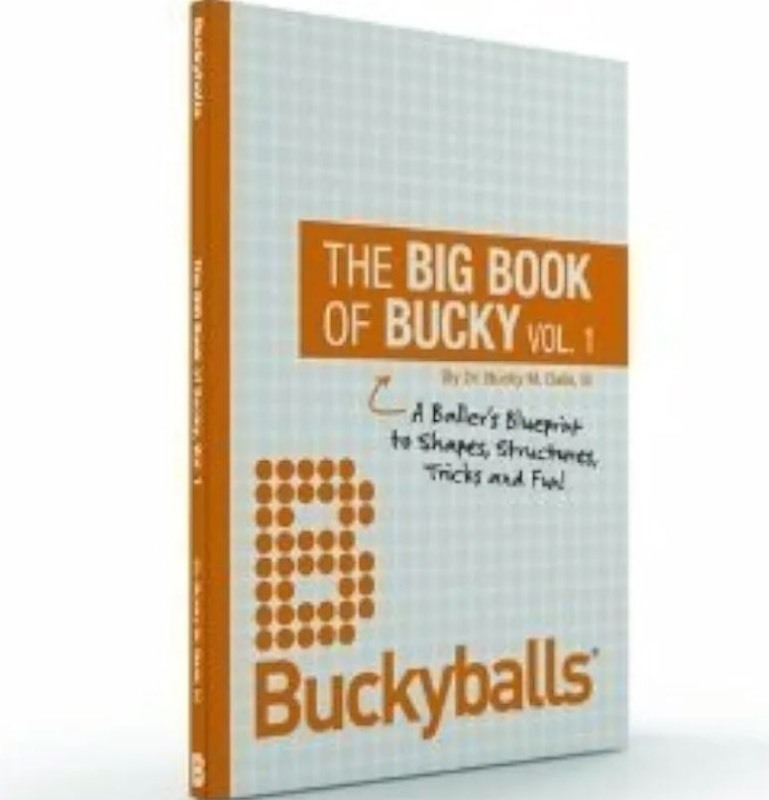 lot 1021021 image: Buckyballs Big Book of Bucky Vol 1 by Jake Bronstein (2011) Paperback - Retail $38