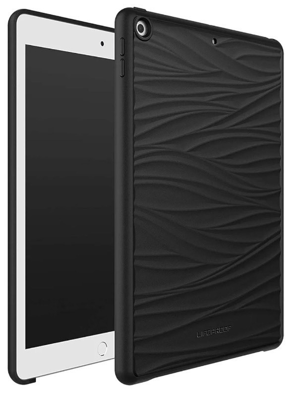 lot 1022267 image: LifeProof WAKE SERIES Case for iPad 9th Gen, iPad 8th Gen, iPad 7th Gen - Black - Retail $12