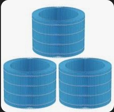 lot 1022283 image: Ganteny H35i Humidifier Wick Filter Compatible with Blueair Premium Smart Humidifier 3.5L for Large Room Soothing Water Vapors Through Particle & Mineral Collect, Filter Life up to 6 Months,Pack of 3 - Retail $36