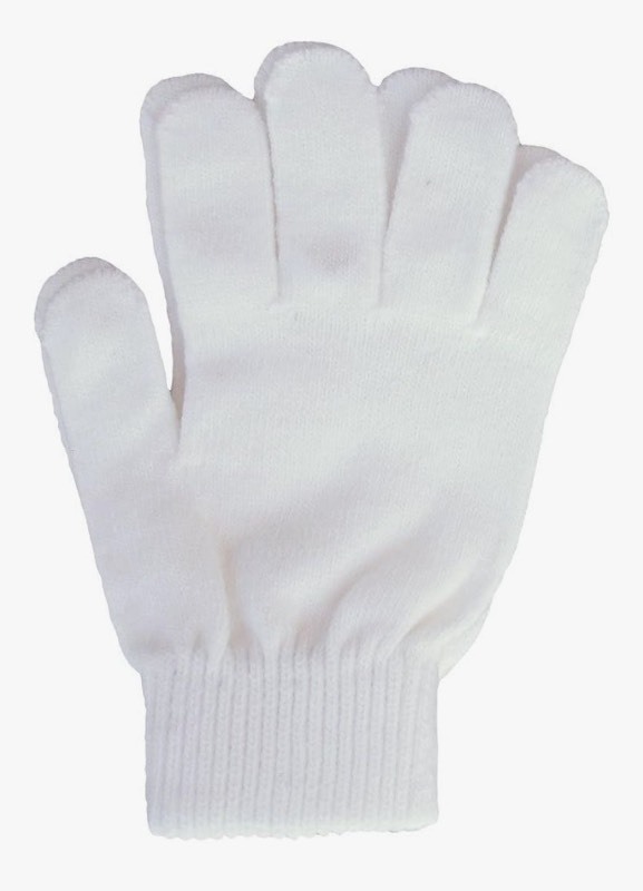 lot 1022365 image: A&R Sports Knit Gloves, White, One Size - Retail $8