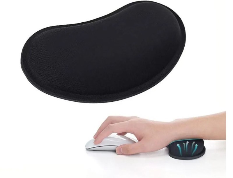 lot 1193025 image: Ergonomic Mouse Pad with Wrist Rest 2 pack - Retail $12