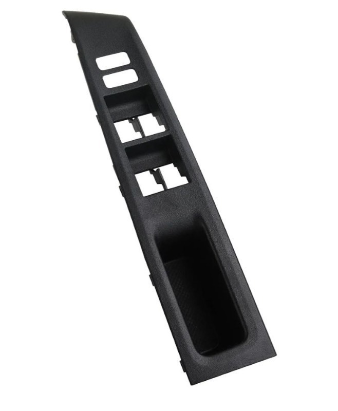 lot 1193125 image: Generic 74231-52550-C0 Passenger Right Side Master Power Window Switch Trim Bezel Compatible with Toyota Yaris L LE SE 4Doors Sedan 2012 2013 2014 Replace # 7423152550C0 (Drivers Side) - Retail $13