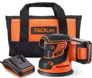 lot 31035 image: TACKLIFE Random Orbital Sander Kit R10 Pro - Tool Only