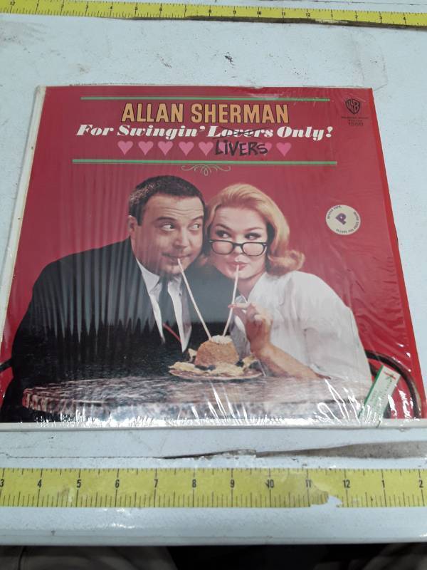 lot 33315 image: Allan Sherman - For Swingin Livers Only Vinyl LP (1964)