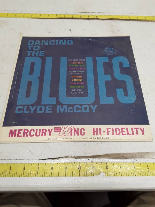 lot 33321 image: Clyde McCoy - Dancing to the Blues Vinyl LP
