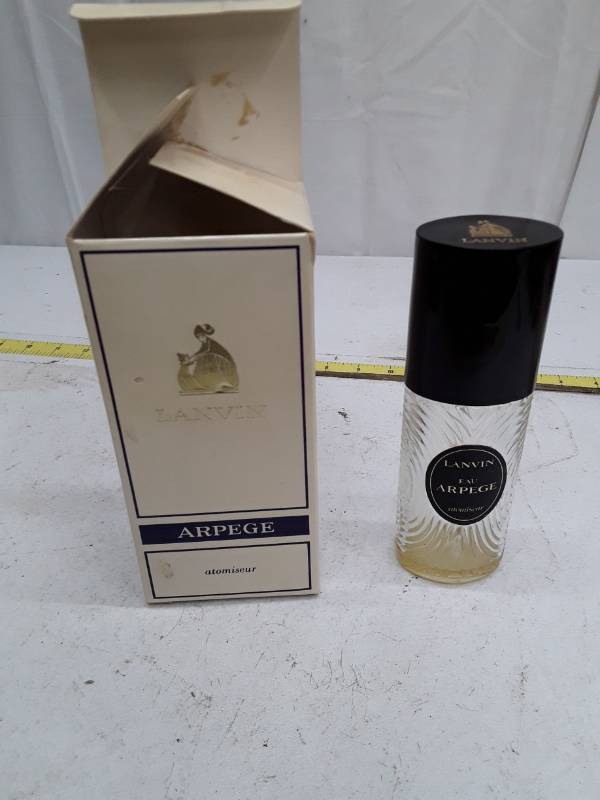 lot 33342 image: Lanvin Arpege Atomiseur Vintage Perfume, almost empty.