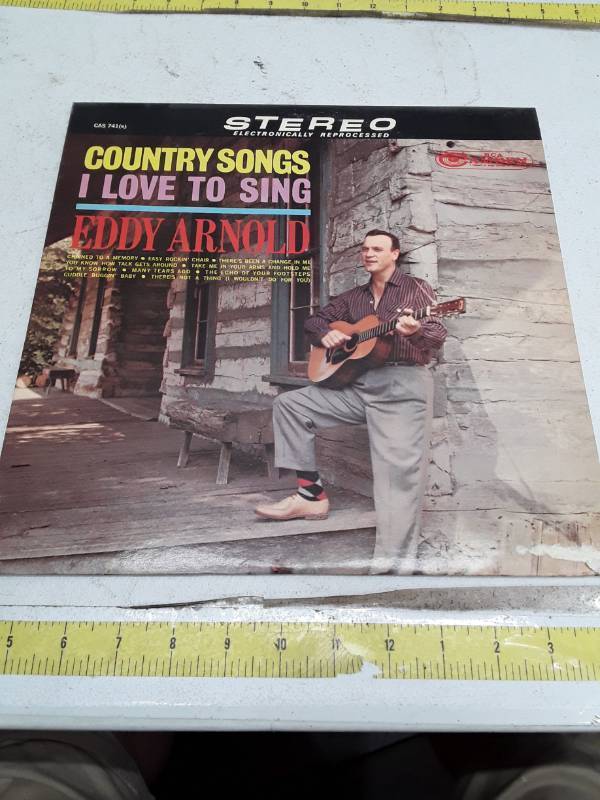 lot 33380 image: Eddy Arnold - Country Songs I Love To Sing Vinyl LP