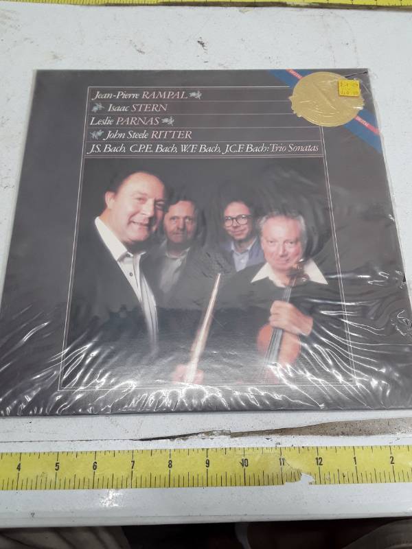 lot 33384 image: Bach Family Trio Sonatas - CBS Masterworks Vinyl