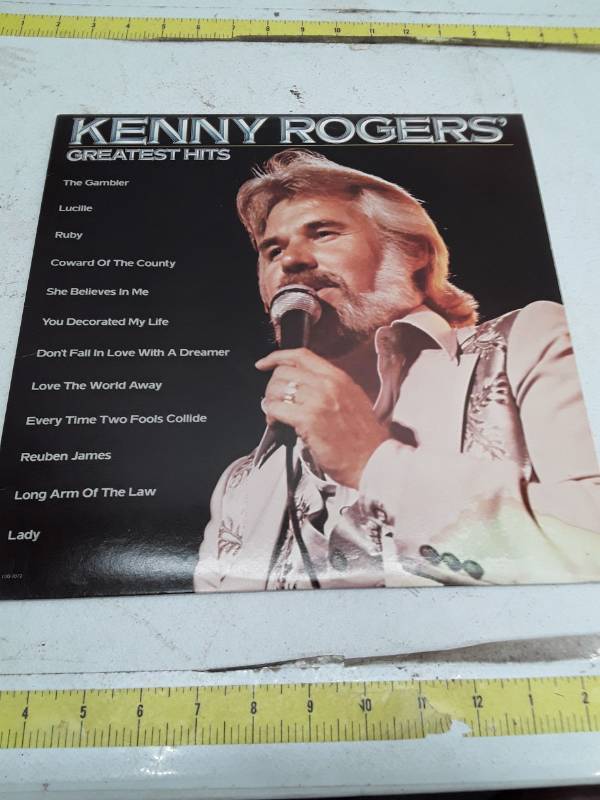 lot 33388 image: Kenny Rogers Greatest Hits Vinyl LP - Liberty Records
